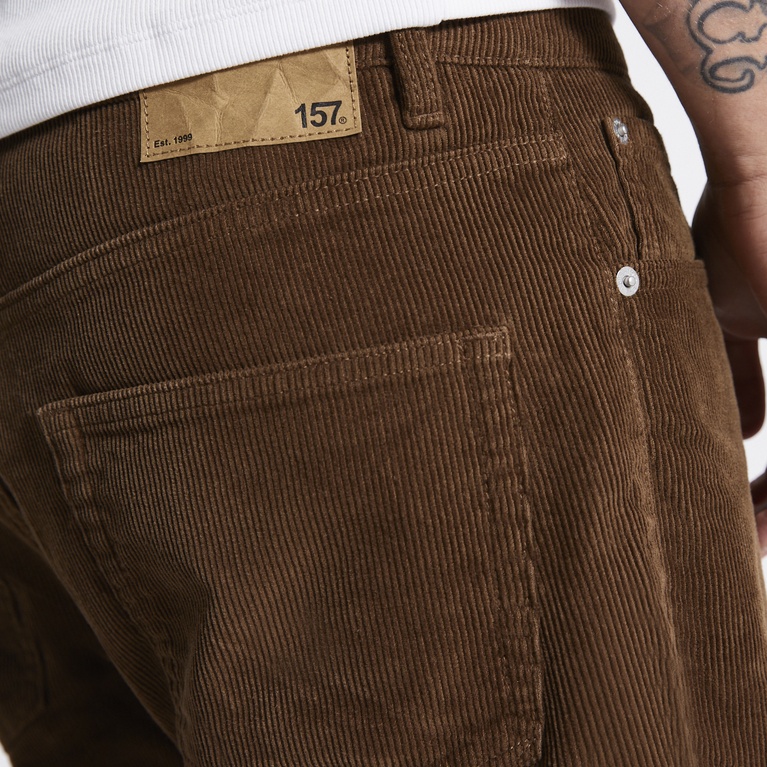 Relaxed bootcut jeans "Delta" Brown